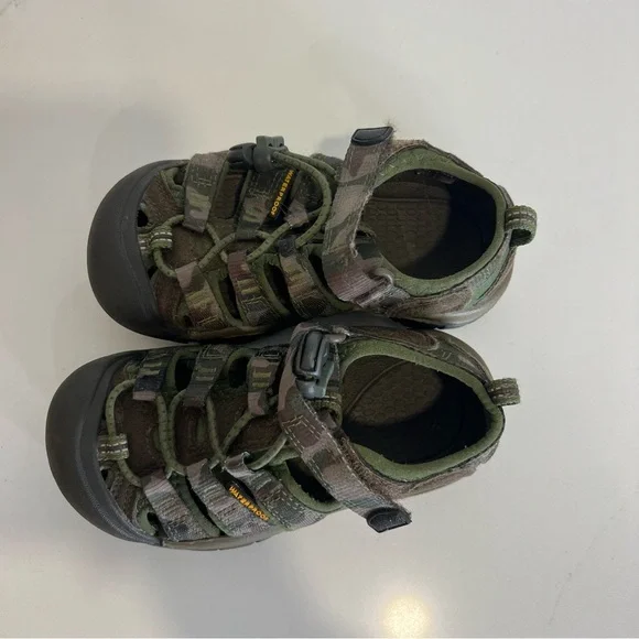 Keen Newport H2 Kids Sandals Camo Water Sport Outdoor Strappy Size 10 - Picture 9 of 10